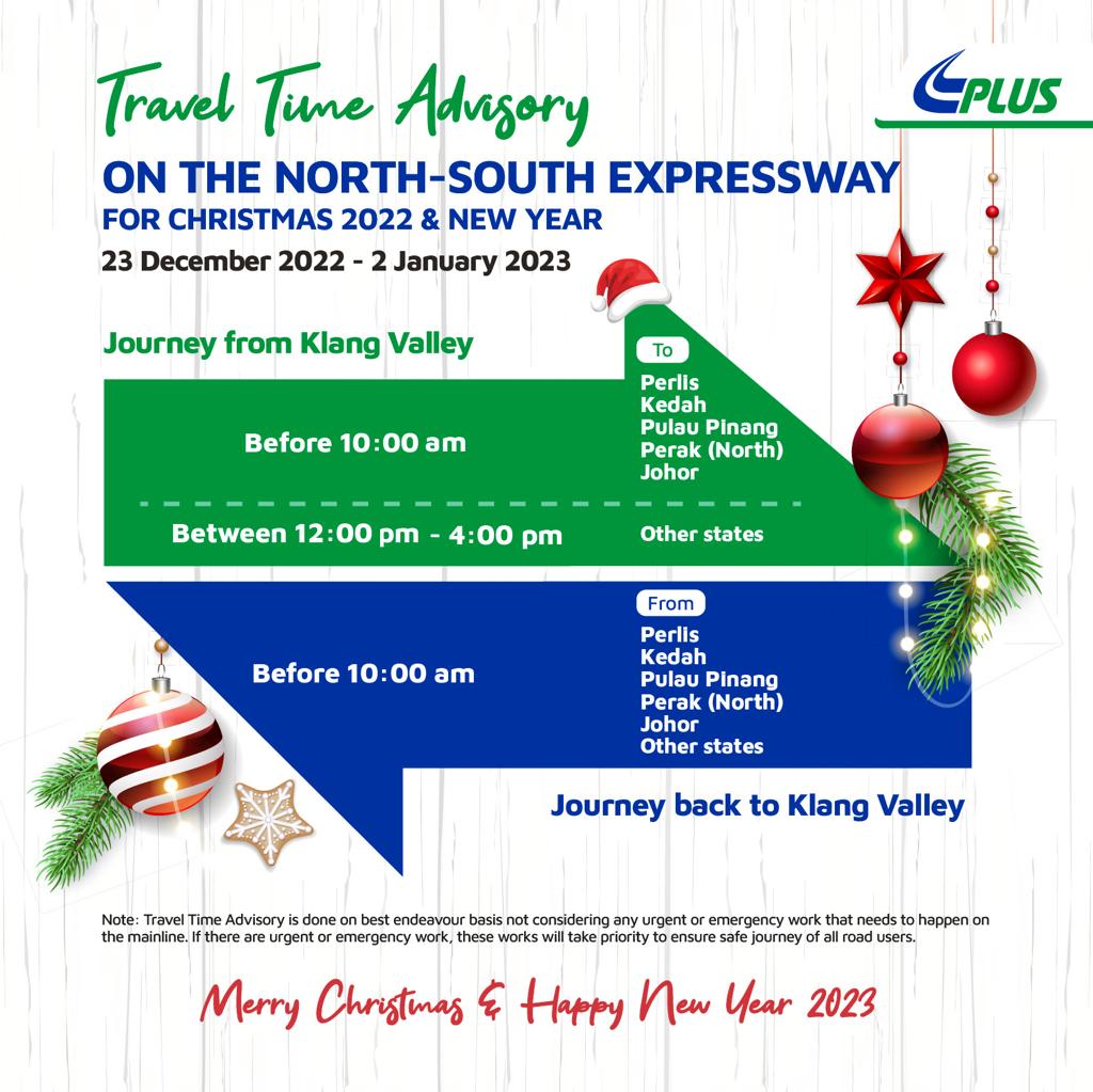 Plan your journey for Christmas, year-end holidays  – Plus