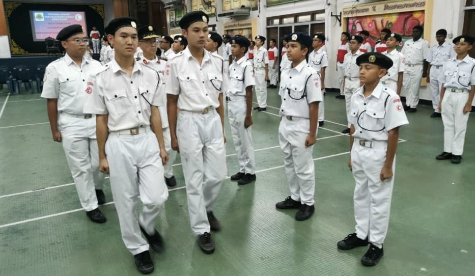 MRCS Johor Bahru helping cadets to be better first aiders and wholesome members of community