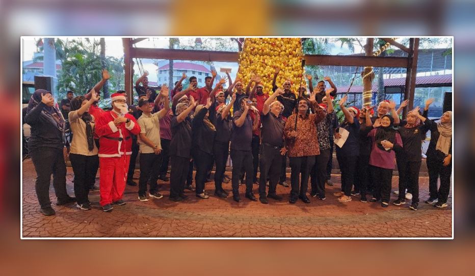 Early festive excitement for underprivileged children