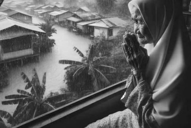 Aku tak senang tapi ada orang lagi susah, kata Kak Jah