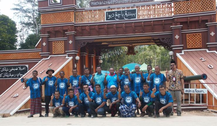 [BAHASA MELAYU DAN THAI] Panas tapi Hari Sukan Tadika di Narathiwat tetap meriah