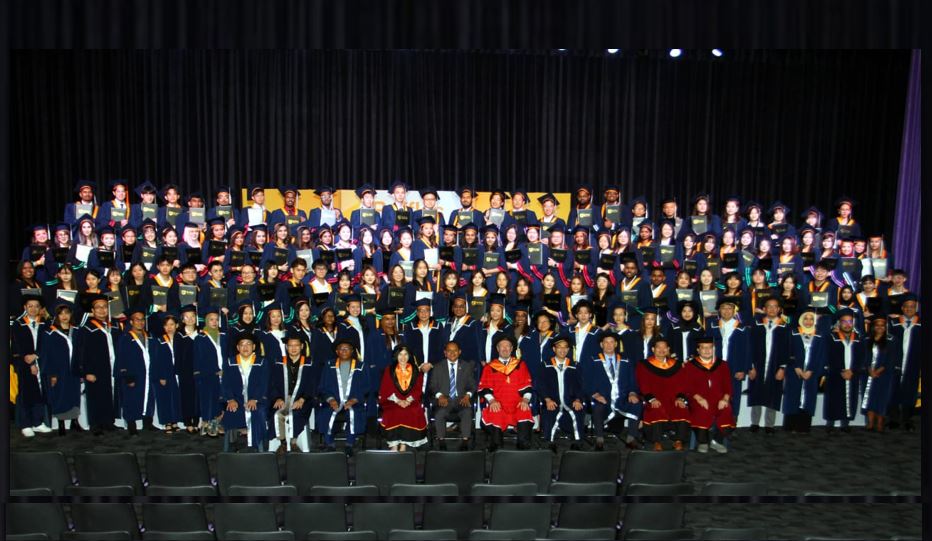 Jubilant 124 receive scrolls at Raffles University convocation