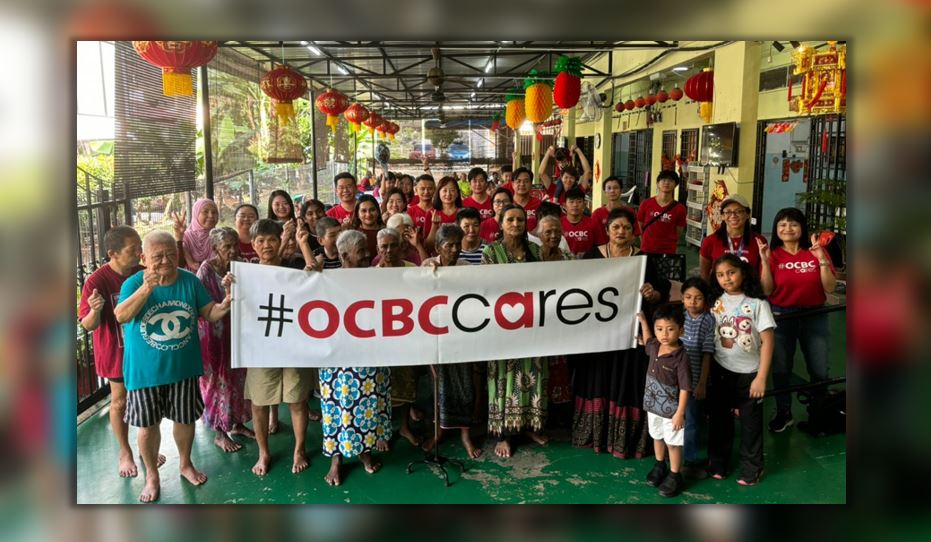JB OCBC Gives a Helping Hand to Sherun Old Folks Home and Handicap Centre