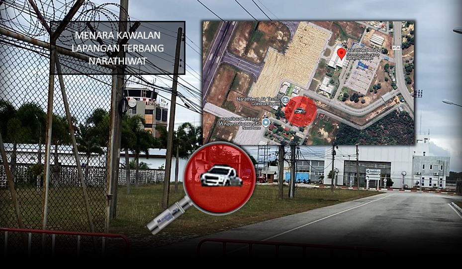Lawatan Thaksin ke Selatan Thai disambut letupan bom di Lapangan Terbang Narathiwat