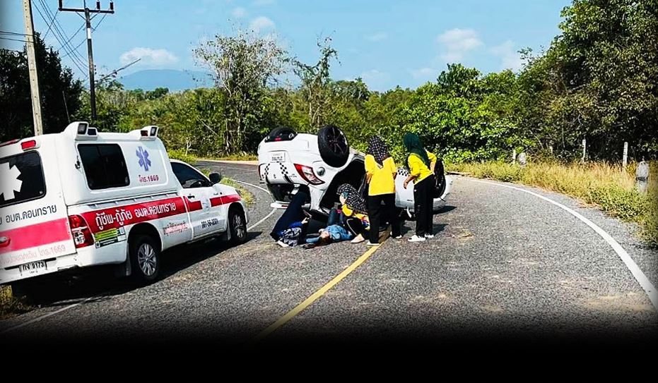 [VIDEO] Wanita parah kereta dibom di Pattani