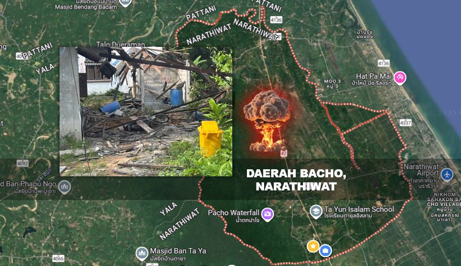 [KEMAS KINI] Selatan Thai: Wanita maut ditembak, rakan cedera