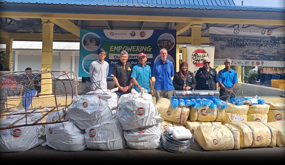 Cheers of Gratitude as J & J Empowers Mersing Fishermen