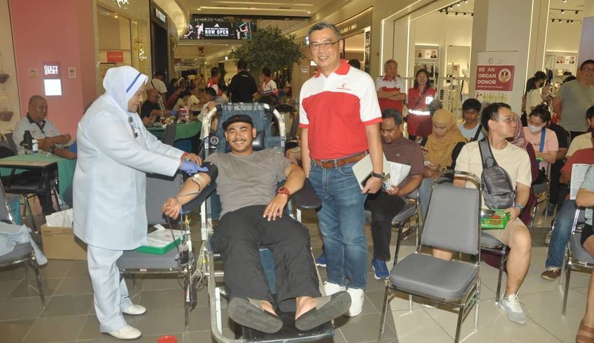 Lifelines of Hope: MRCS Johor Bahru Champions Blood and Organ Donation at AEON Mall Tebrau City