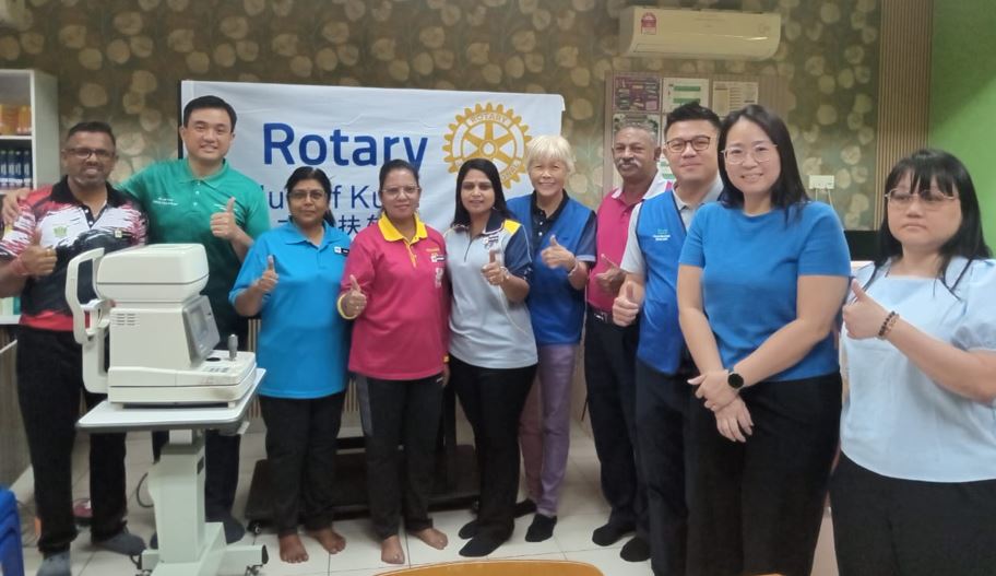 Rotary Brings Clear Vision and New Hope to Kulai Pupils