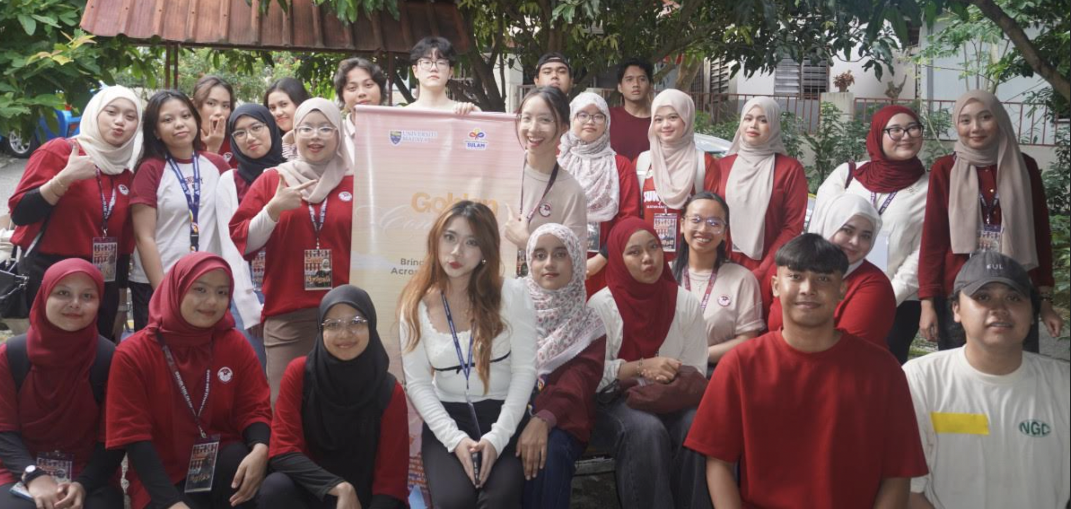 UM students bridging hearts with elderly residents