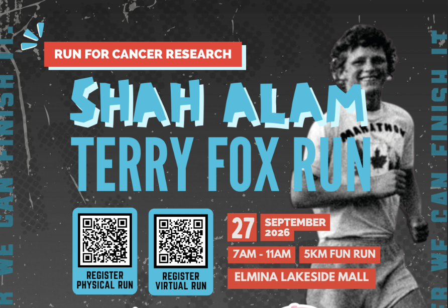 Cancer Research Malaysia Brings Terry Fox Run to Melaka and Shah Alam