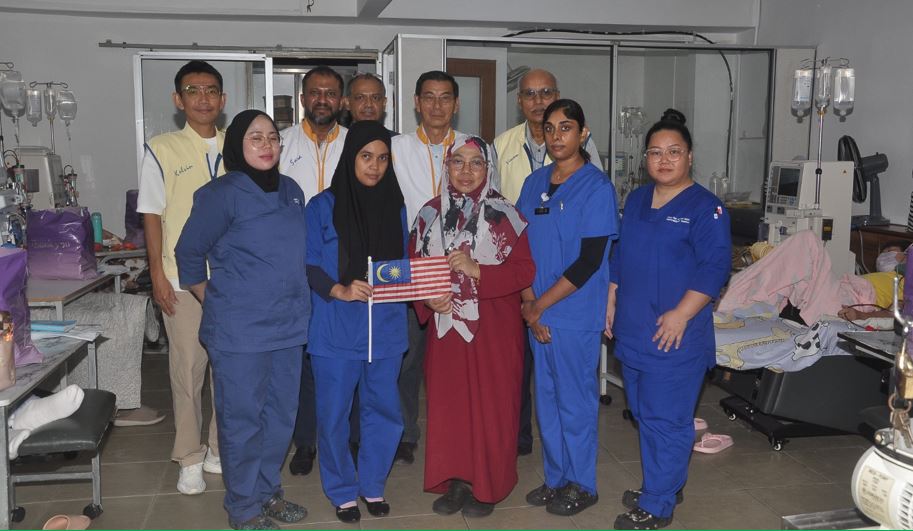 Merdeka Spirit Shines Beside the Dialysis Chair