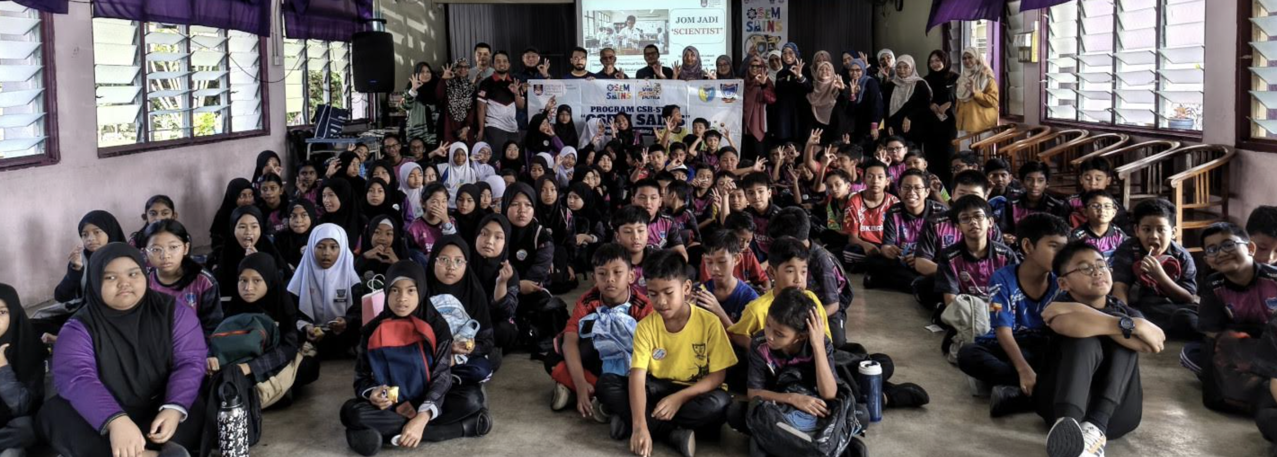 Fakulti Pergigian UiTM semai minat, aspirasi kerjaya melalui STEM di SK Bukit Rahman Putra